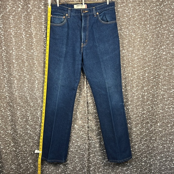 Levis 517 Jeans Mens 36x32 Blue Denim Bootcut Fit Dark Stone Wash Red Tab Cotton - Picture 11 of 14